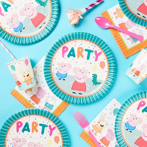 Fournitures de fête pour enfants sous licence