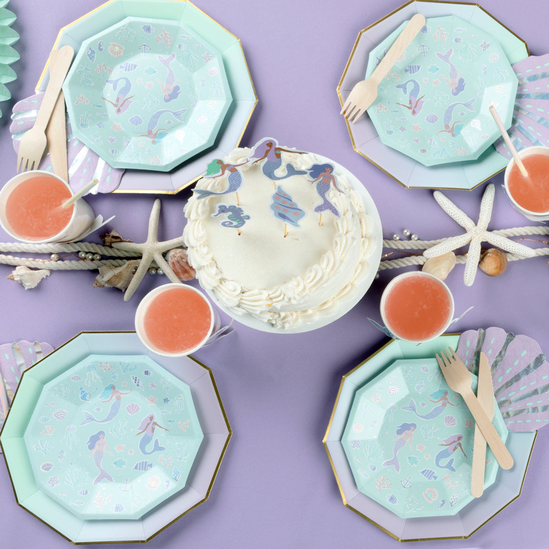 Magical Mermaid Party Tableware