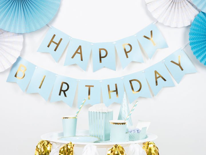 Blue Party Supplies - Little Big Party Co.