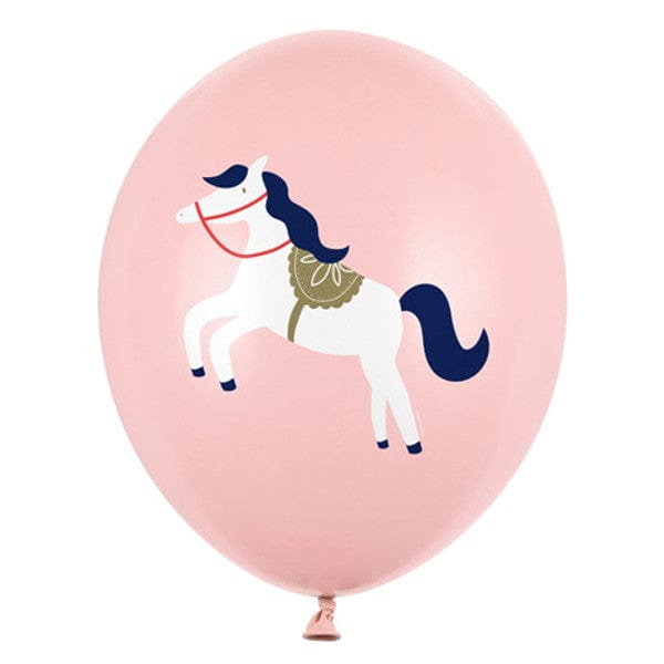 12in Pink Horse Balloons (pack of 6) - Horse Party Decorations Balloons 12in Pink Horse Balloons (pack of 6)