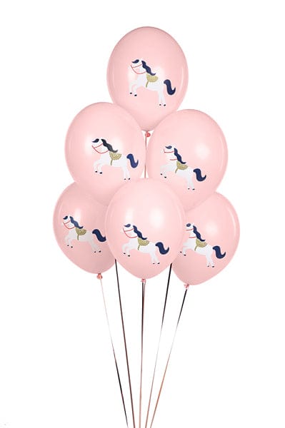 12in Pink Horse Balloons (pack of 6) - Horse Party Decorations Balloons 12in Pink Horse Balloons (pack of 6)