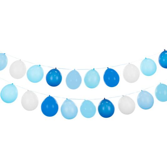 3 in 1 Blue Balloon Garland - Blue Birthday Party Decorations Balloon Kits 3 in 1 Blue Balloon Garland