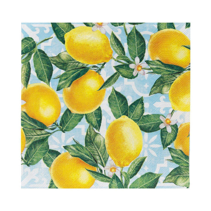 Paper Napkins Amalfi Lemon Party Paper Napkins x 20