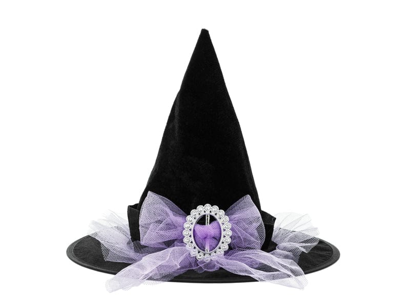 fancy dress Black & Purple Halloween Witch’s Hat