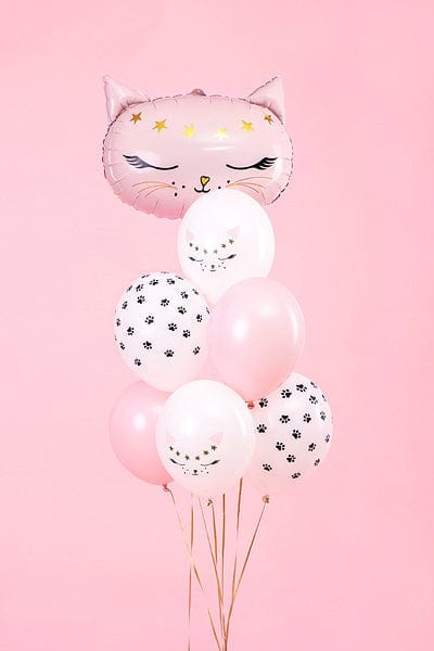 Balloons Cat Party Balloon Bundle x 6