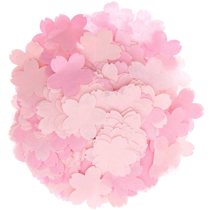 Cherry Blossom Pink Confetti Mix - Floral Party Supplies Confetti Cherry Blossom Pink Confetti Mix