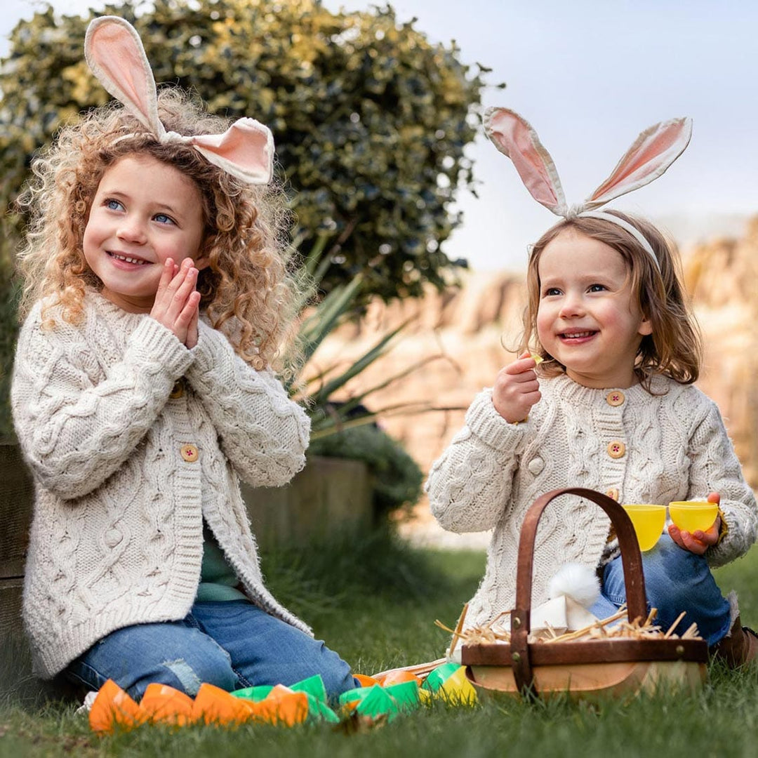 Children's White Easter Bunny Ears Headband - Easter Party Supplies UK Headbands Children's White Bunny Ears Headband