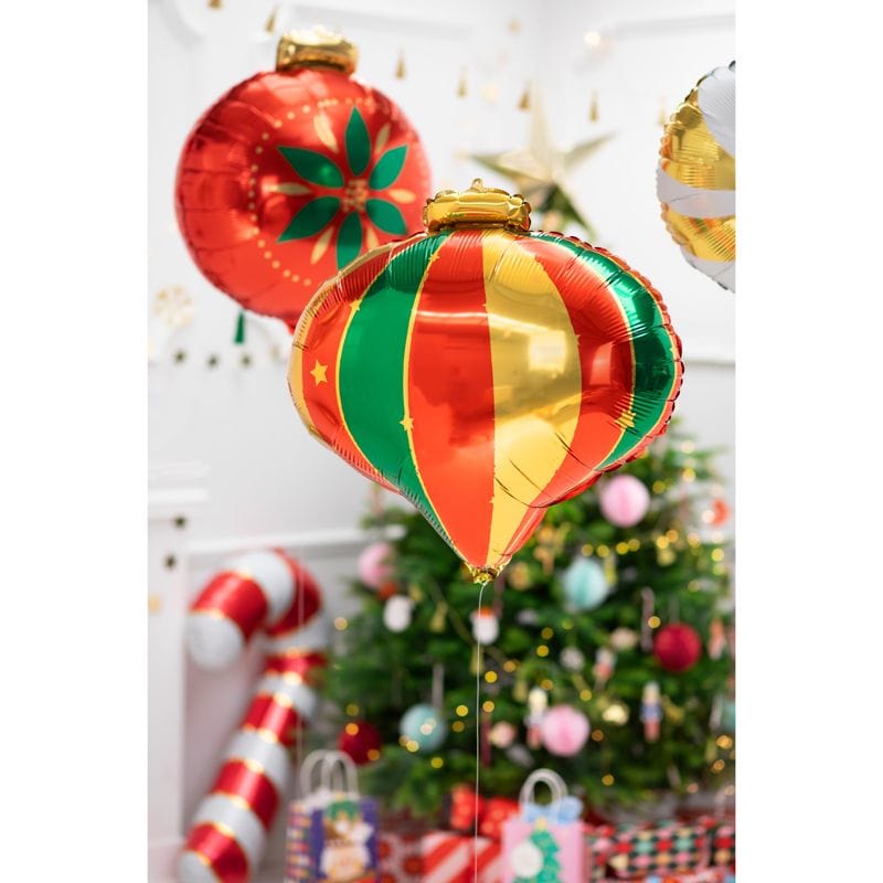 Christmas Bauble Shaped Foil Balloon (20inch) Balloons Christmas Bauble Shaped Foil Balloon (20inch)