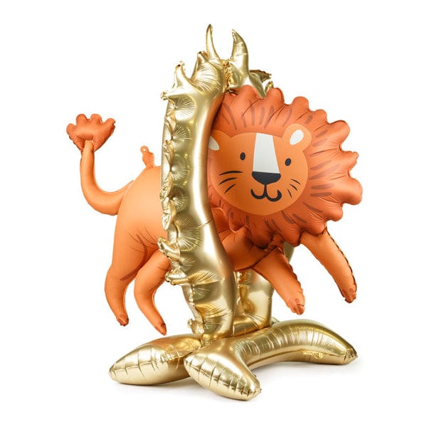 Circus Party Standing Foil Balloon – Leaping Lion Foil Balloon Circus Party Standing Foil Balloon – Leaping Lion