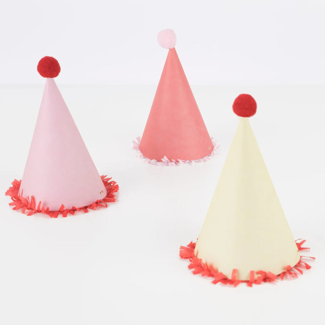 Colourful Large Party Hats - Meri Meri Party Hats Party Hats Colourful Large Party Hats