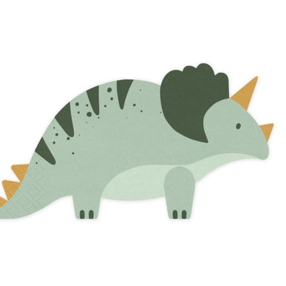 Dinosaur Party Napkins (pack of 16) - Dinosaur Party Supplies UK Paper Napkins Dinosaur Triceratops Paper Party Napkins (pack of 12)