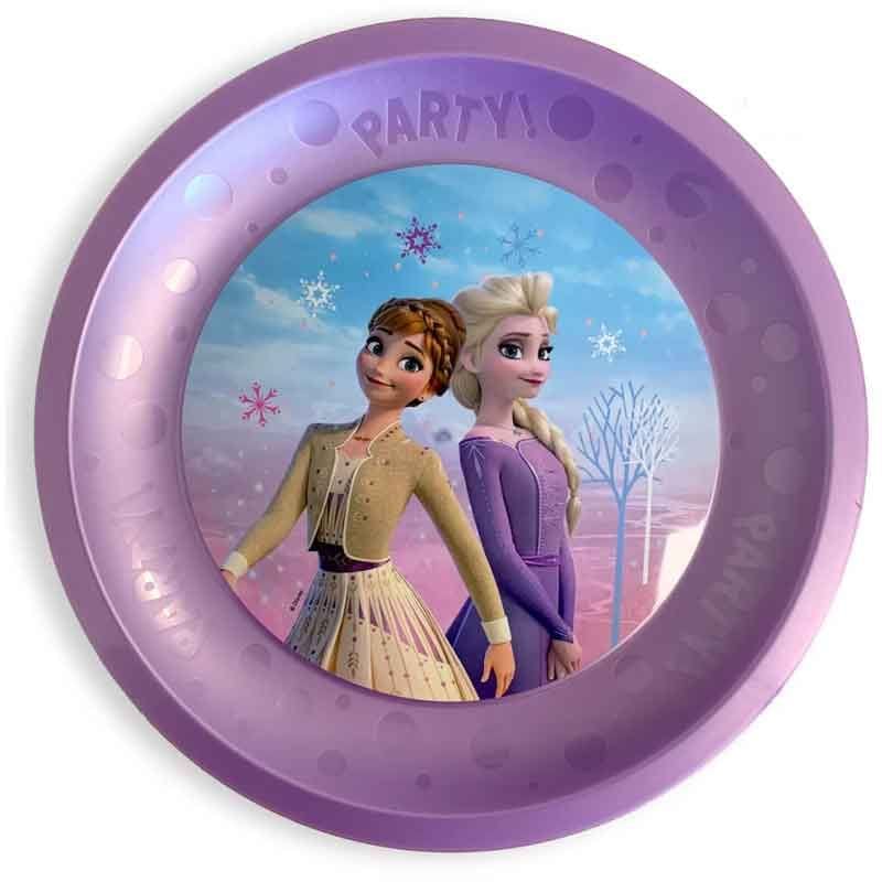 Disney Frozen Reusable Party Plates (4 pack) - Frozen Party Supplies party plates Disney Frozen Reusable Party Plates (4 pack)