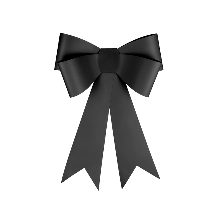 DIY Black 3D Bow Decoration - Bow Decorations Bunting DIY Black 3D Bow Decoration