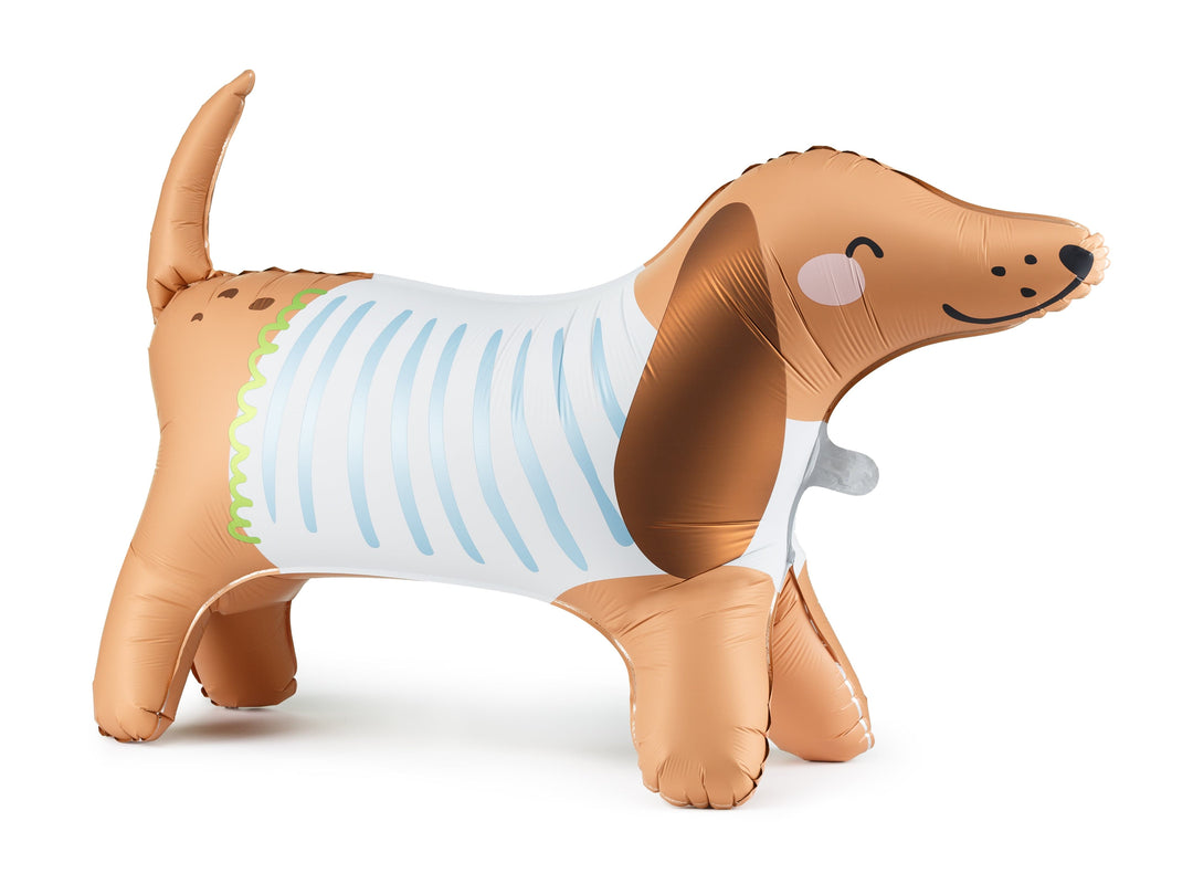 Dog Party Dachshund Standing Foil Balloon - Puppy Party Supplies Foil Balloon Dog Party Dachshund Standing Foil Balloon