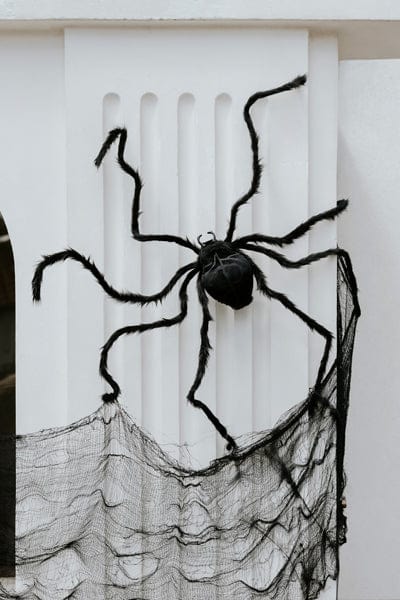 Hanging Decoration Halloween Black Spider Decoration (60cm)