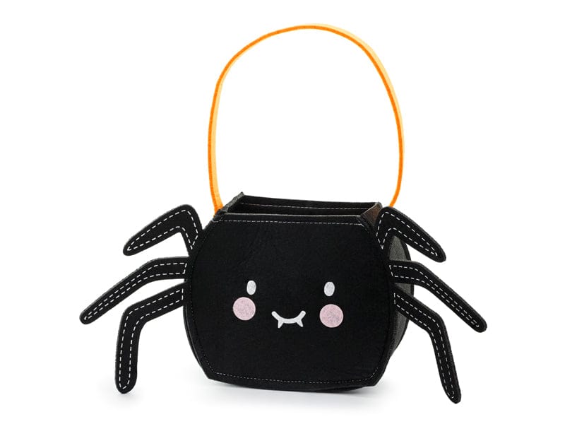 Spider online Halloweeen Knit Bag, Double Handles - #105