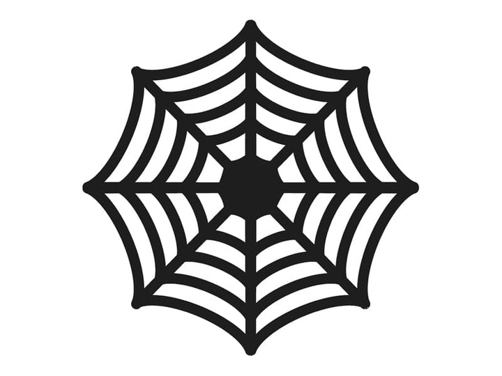 Halloween Spiderweb Place Mats x 4 - Halloween Party Supplies place mat Halloween Spiderweb Place Mats x 4