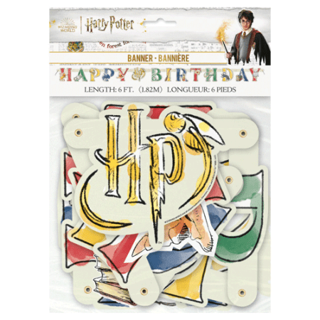 Harry Potter Happy Birthday Letter Bunting