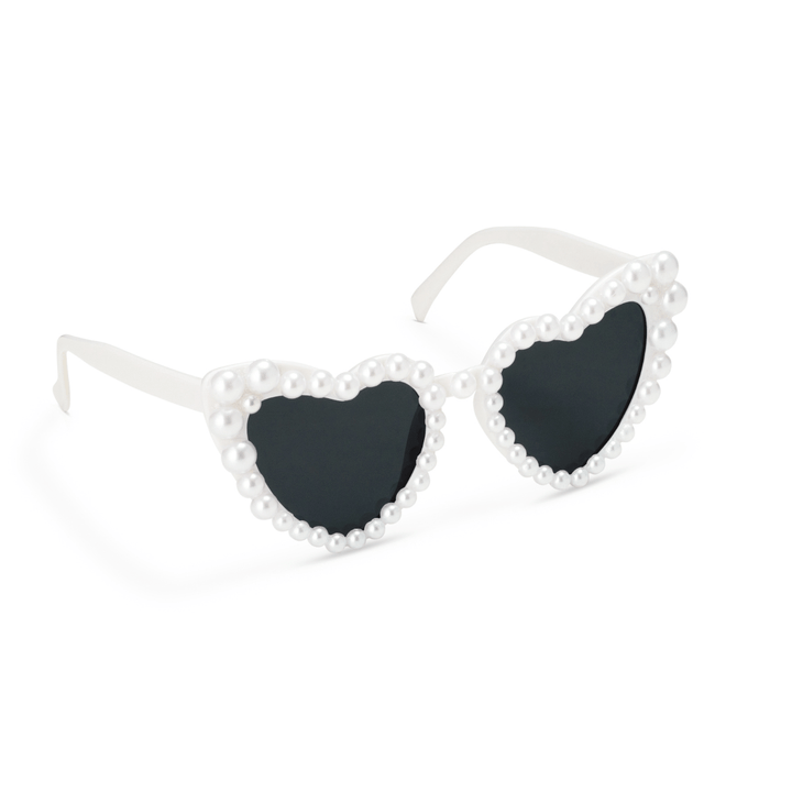 Heart Shaped Sunglasses With Pearls fancy dress Heart Shaped Sunglasses With Pearls