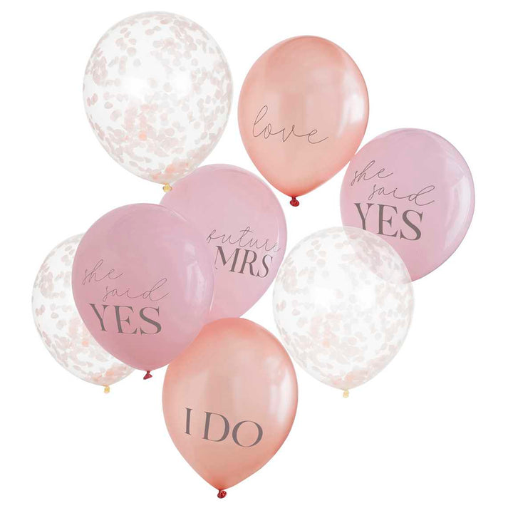 Hen Party Balloons - Pack of 8 - Hen Party Decorations Balloons Hen Party Balloons - Pack of 8