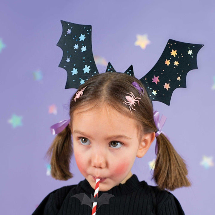 Headbands Kids Halloween Bat Headbands - Set of 4