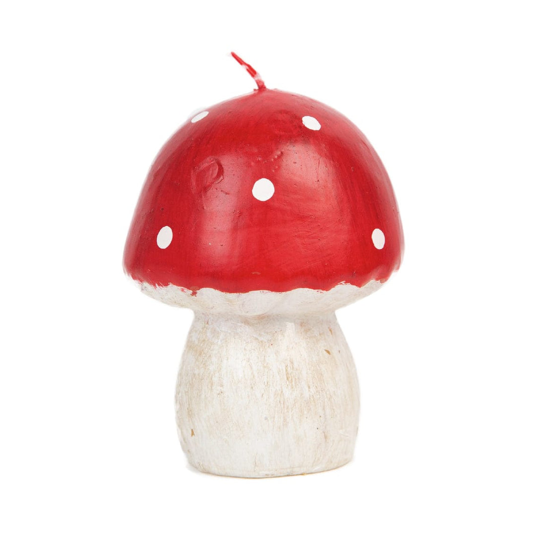 Large Red Mushroom Candle - Woodland Christmas Candles Candle Large Red Mushroom Candle