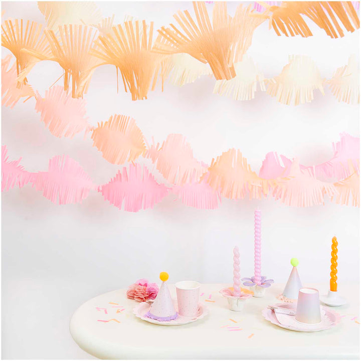 Luxury Crepe Streamer Set - Blossom - Pink Party Decorations streamers Luxury Crepe Streamer Set - Blossom