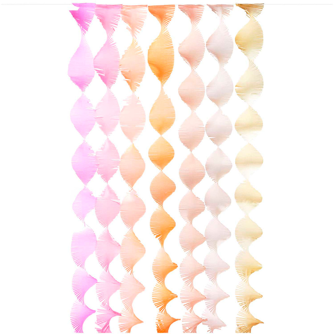 Luxury Crepe Streamer Set - Blossom - Pink Party Decorations streamers Luxury Crepe Streamer Set - Blossom