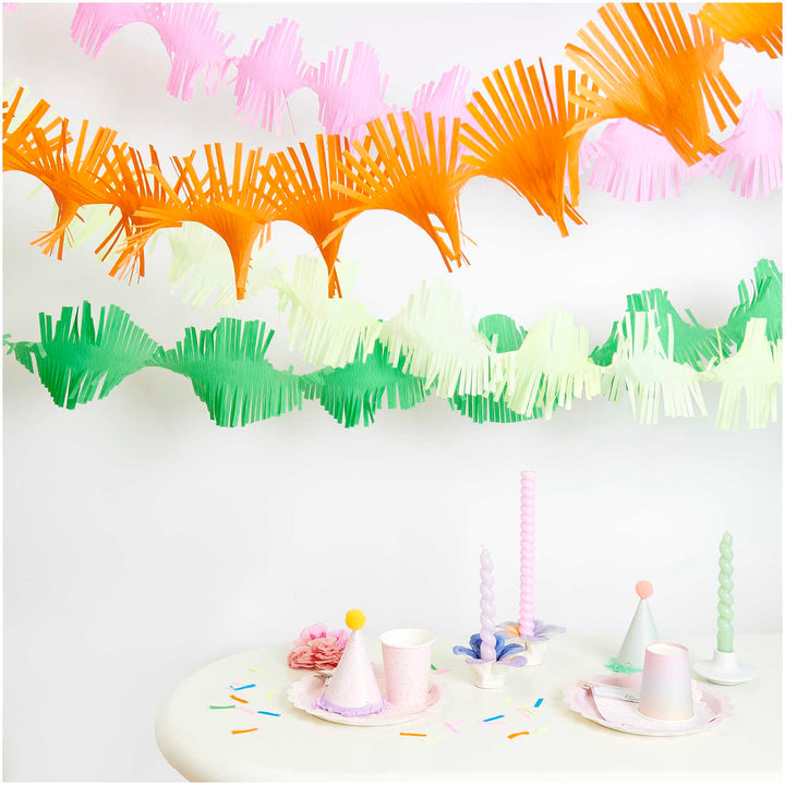 Luxury Crepe Streamer Set - Rainbow Party Decorations streamers Luxury Crepe Streamer Set - Rainbow