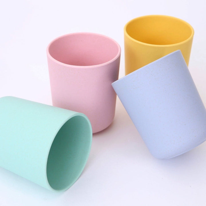 Meri Meri - Multicolour Reusable Bamboo Cups x 6 party cups Multicolour Reusable Bamboo Cups x 6