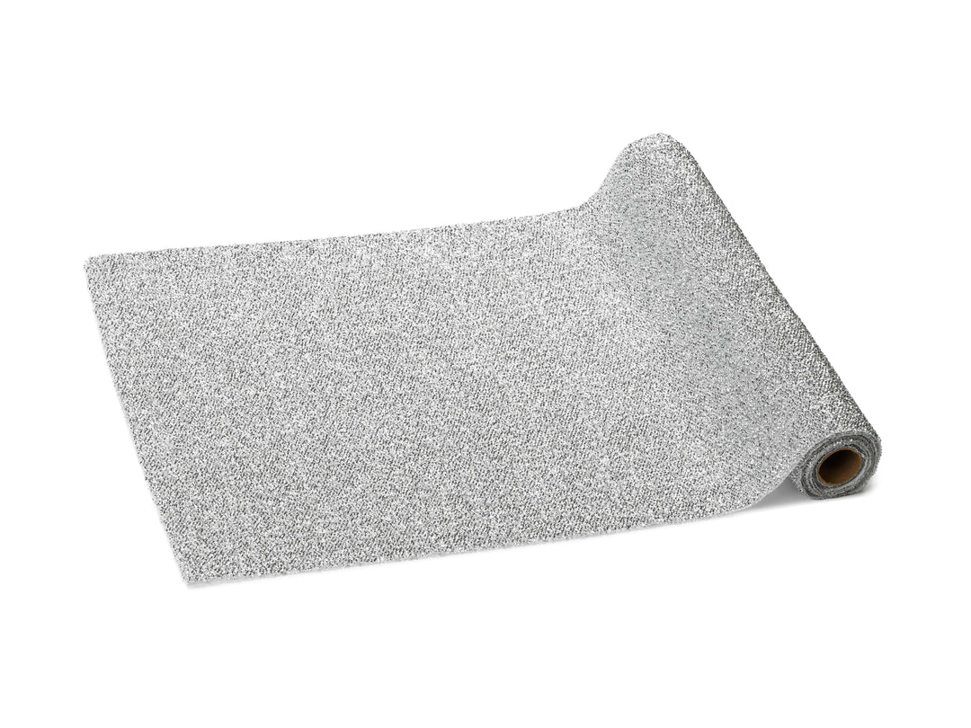 Metallic Silver Table Runner - 3m - Silver Party Supplies table runner Metallic Silver Table Runner - 3m