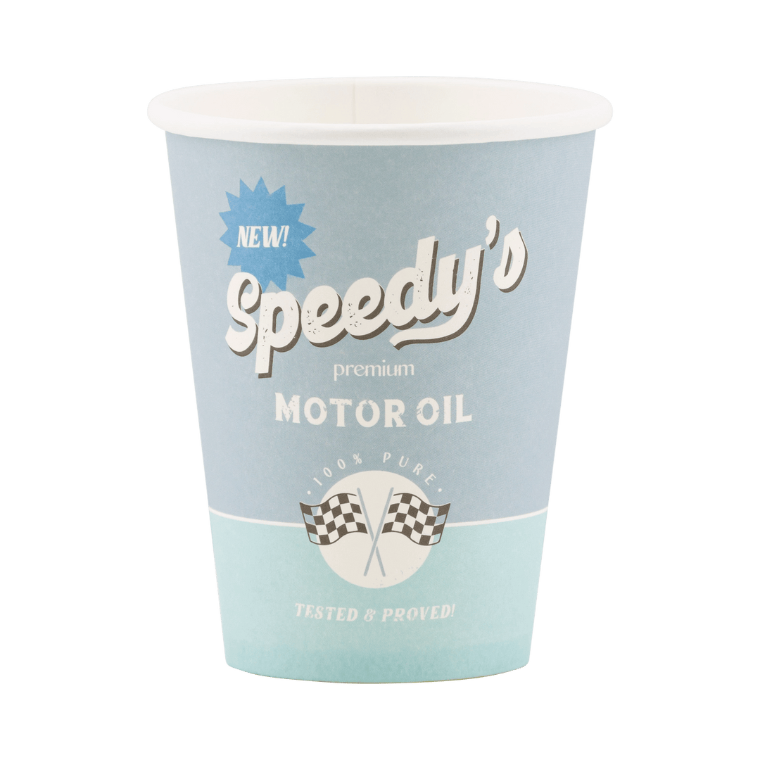 Miles Per Hour - Race Car Party Napkins x 24 - My Mind's Eye Party - Racing Party Decorations party cups Miles Per Hour - Speedy Paper Cups x 8