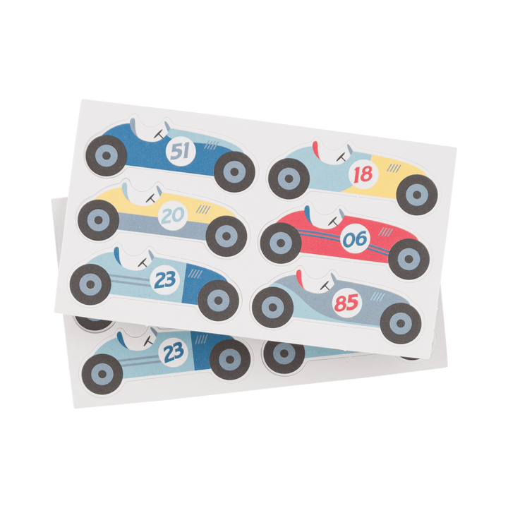 Miles Per Hour - Checkered Flag Table Runner - My Mind's Eye Party - Racing Party Decorations table cover Miles Per Hour - Race Track Placemat x 12