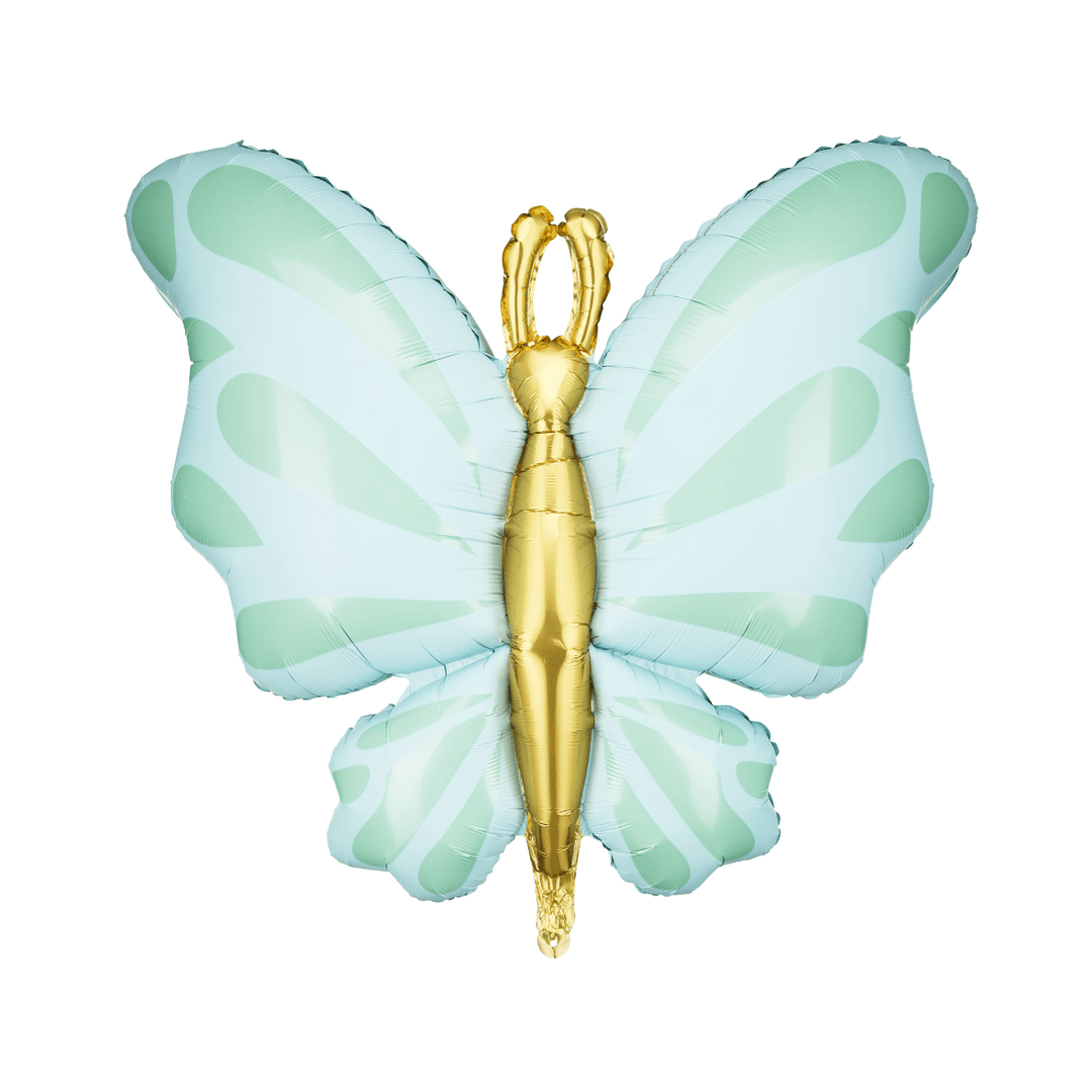 Mint Green Butterfly Foil Balloon (28 Inch) - Butterfly Party Balloons Foil Balloon Mint Green Butterfly Foil Balloon (28 Inch)