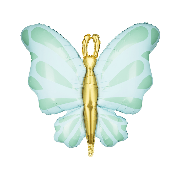 Mint Green Butterfly Foil Balloon (28 Inch) - Butterfly Party Balloons Foil Balloon Mint Green Butterfly Foil Balloon (28 Inch)