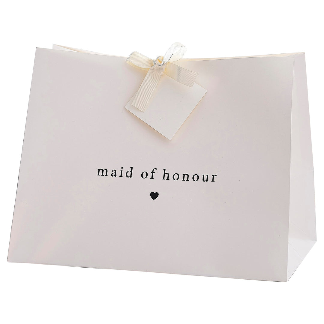 White Maid of Honour Gift Bag