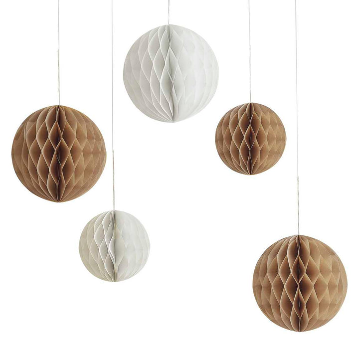 Paper Decoration Neutral Honeycomb Hanging Decorations