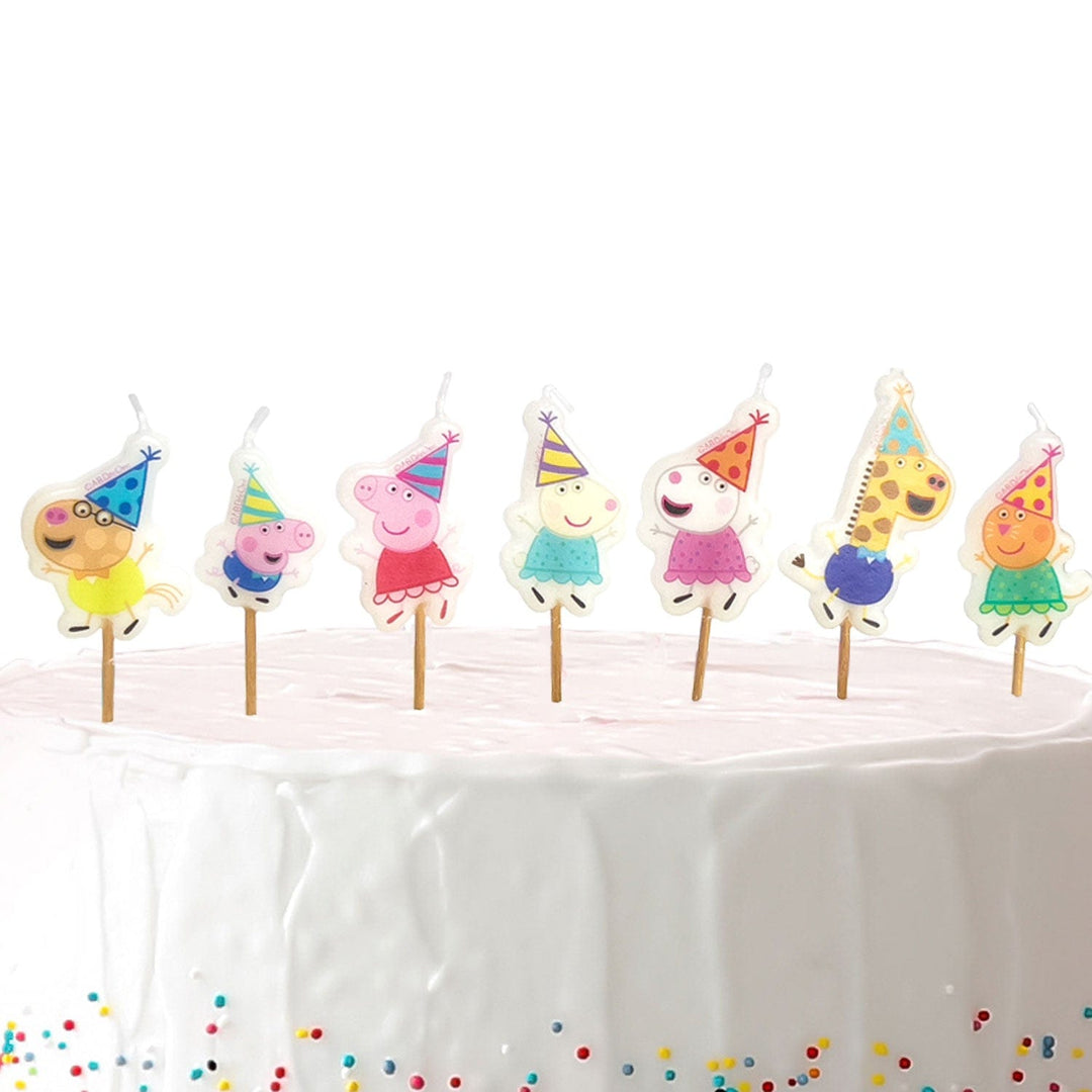 Birthday Candles Peppa Pig Birthday Cake Candles x 7