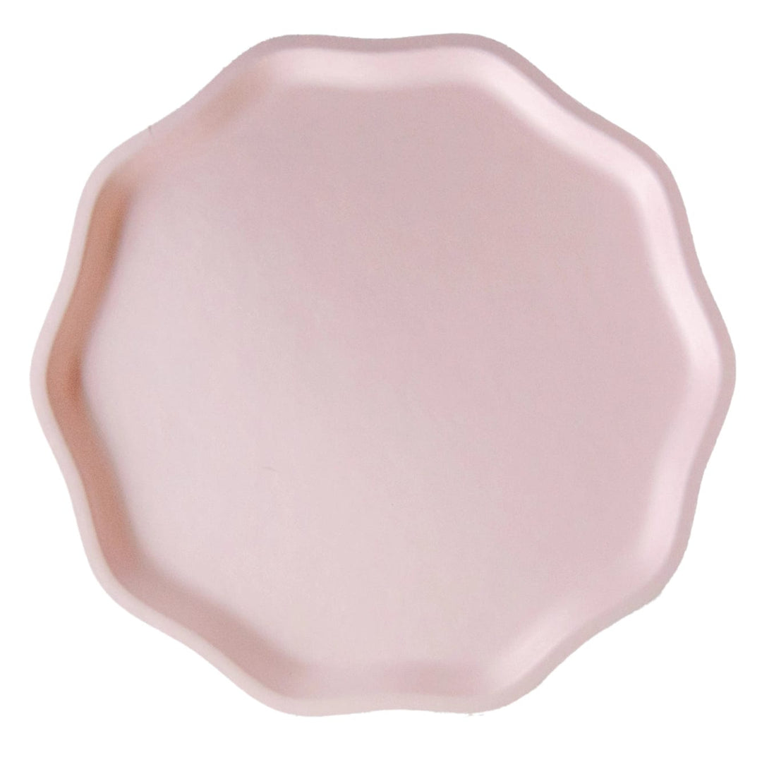 Petal Pink Compostable Party Dinner Plates x 8 - Bonjour Fete UK Party Supplies Disposable Plates Petal Pink Compostable Party Dinner Plates x 8