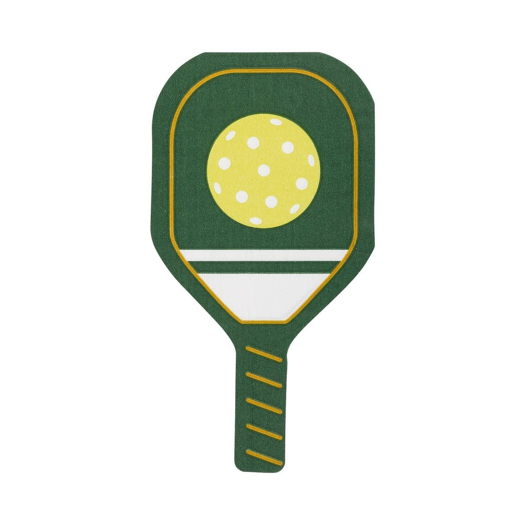 Pickleball Green Paddle Party Napkins x 18 -  My Mind's Eye Pickleball Party Supplies Paper Napkins Pickleball Green Paddle Party Napkins x 18