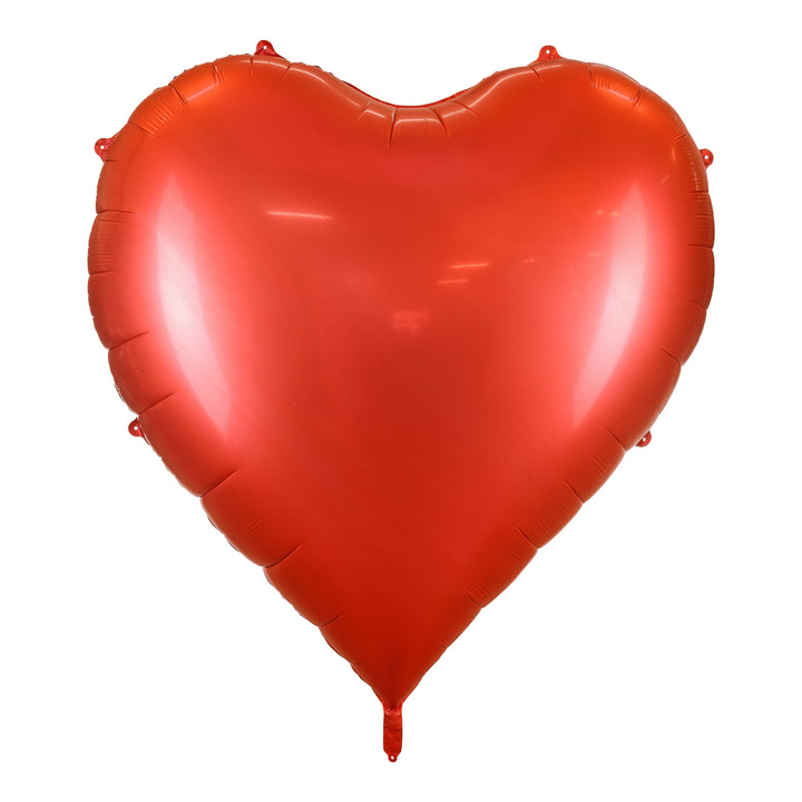 Red XXL Giant Heart Foil Balloon - Valentine's Decorations Foil Balloon Red XXL Heart Foil Balloon