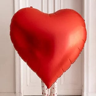 Red XXL Giant Heart Foil Balloon - Valentine's Decorations Foil Balloon Red XXL Heart Foil Balloon