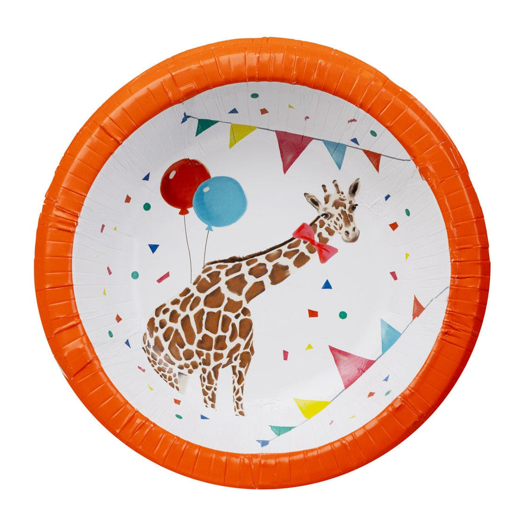 Safari Party Paper Bowls - 8 Pack - Safari Birthday Party Supplies party plates Safari Party Paper Bowls - 8 Pack