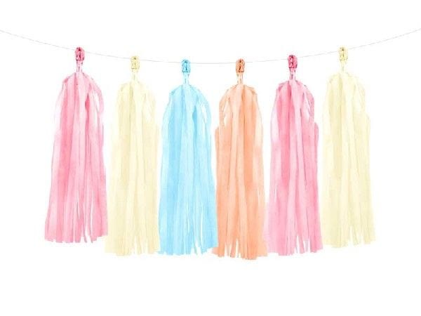 Sweet Pastel Tassel Garland - Party Deco Party Supply Kits Sweet Pastel Tassel Garland