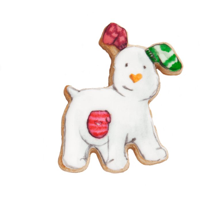 Cake Decorating Supplies The Snowman and The Snowdog Christmas Cookie Cutter Set