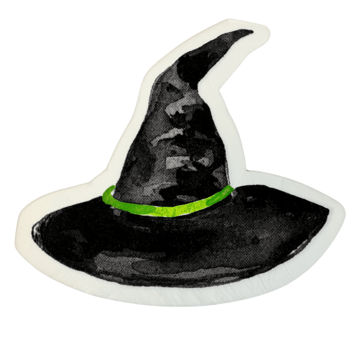 Witches Hat Halloween Party Napkins x 24 - Josi James Paper Napkins Witches Hat Halloween Party Napkins x 24