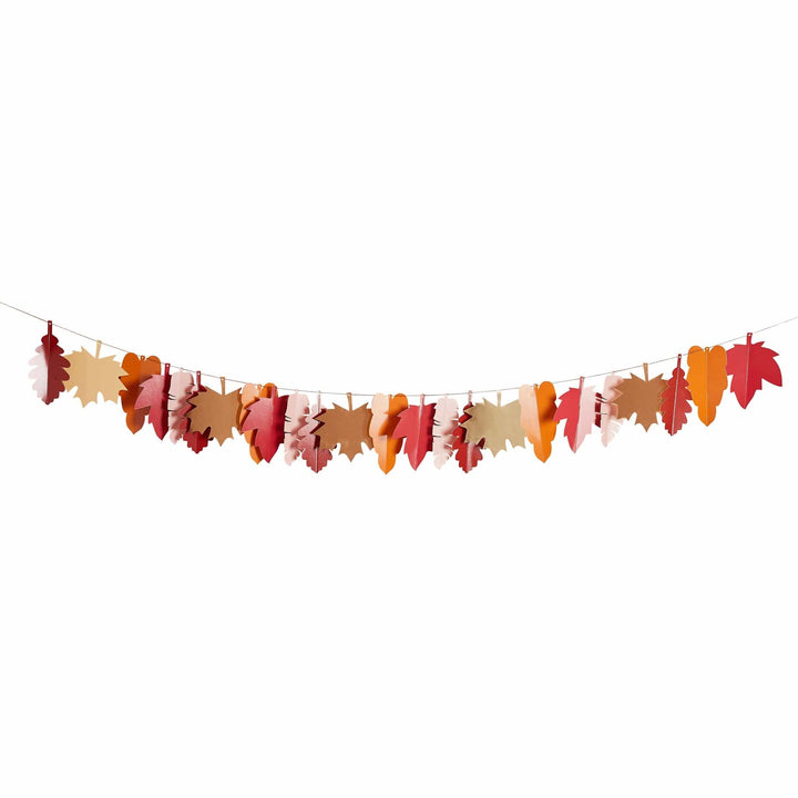 Party Supplies Autumn Leaf Garland Decoration