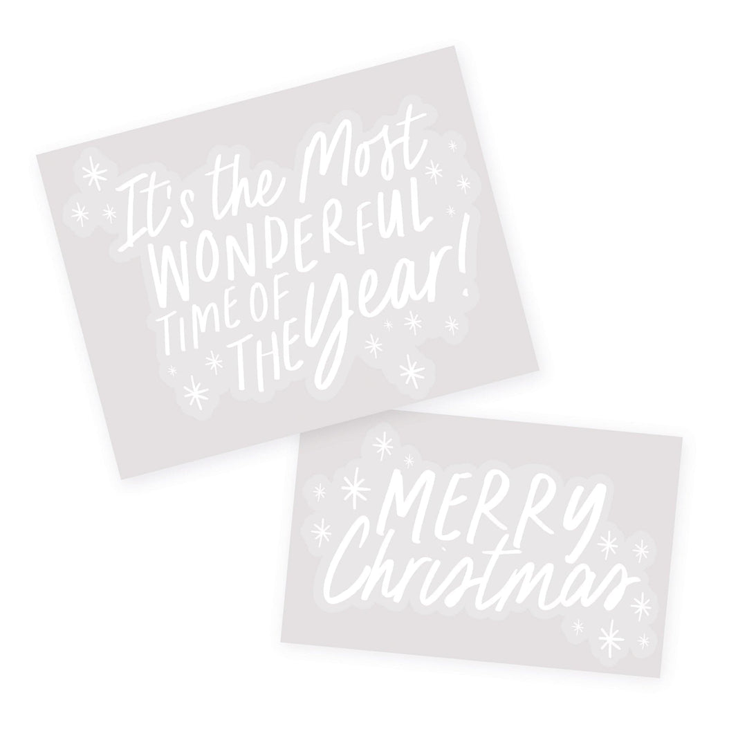 window cling Christmas Window Clings - 2 pack