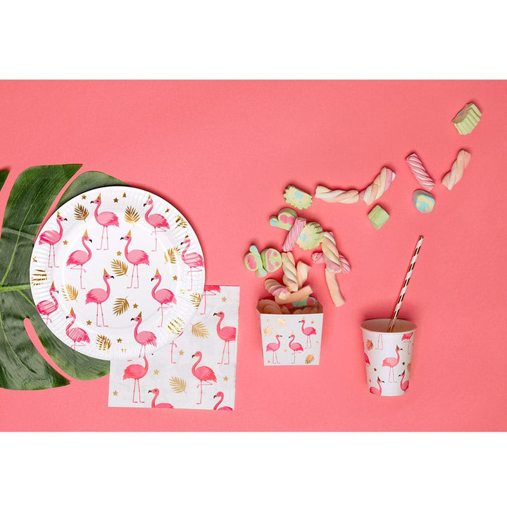 Party Supplies Flamingo Party Paper Napkins x 20