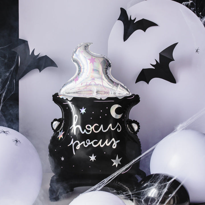 Halloween Decorations - Standing Halloween Witch's Cauldron Balloon Standing Halloween Witch's Cauldron Balloon